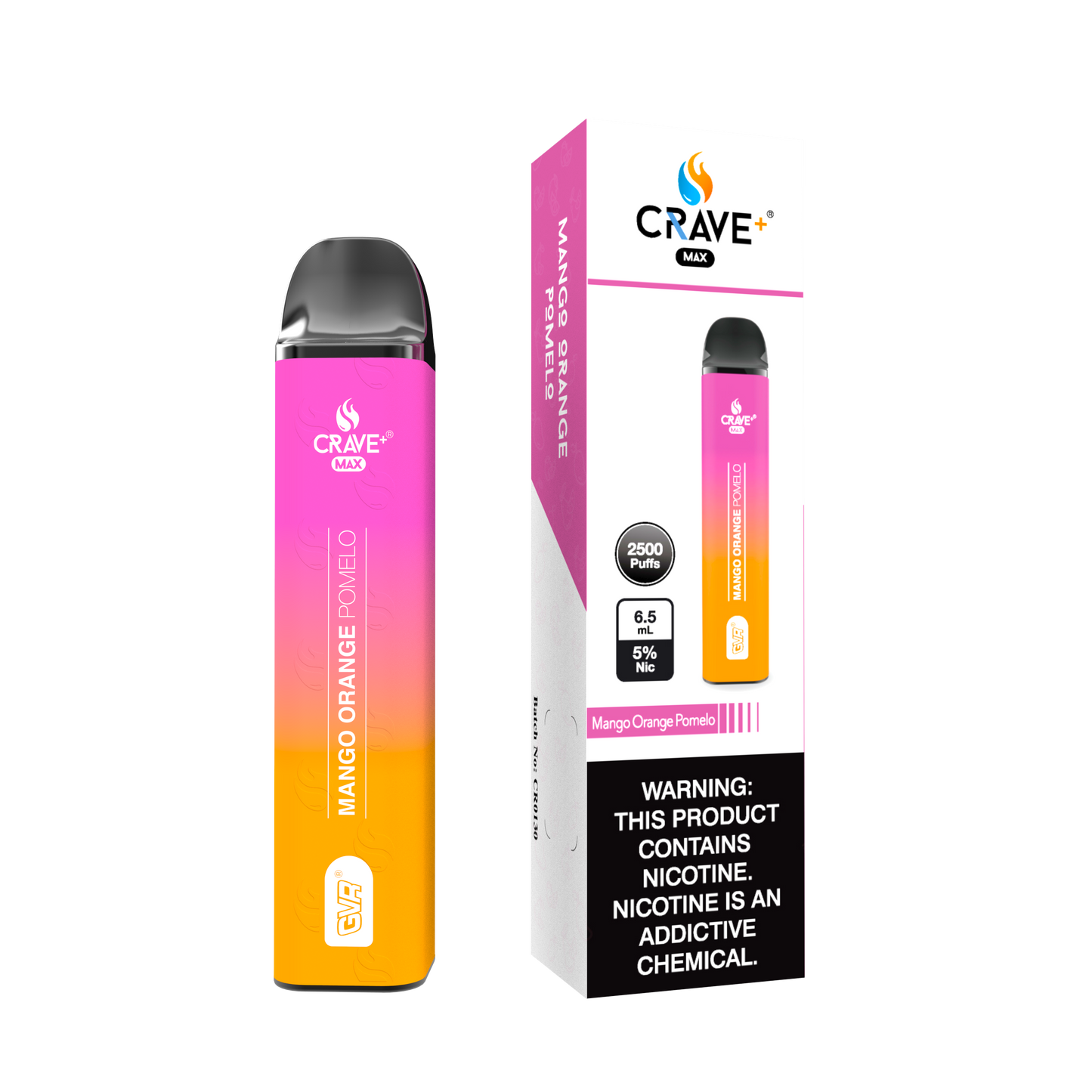 Crave Max 2500 - Mango Orange Pomelo
