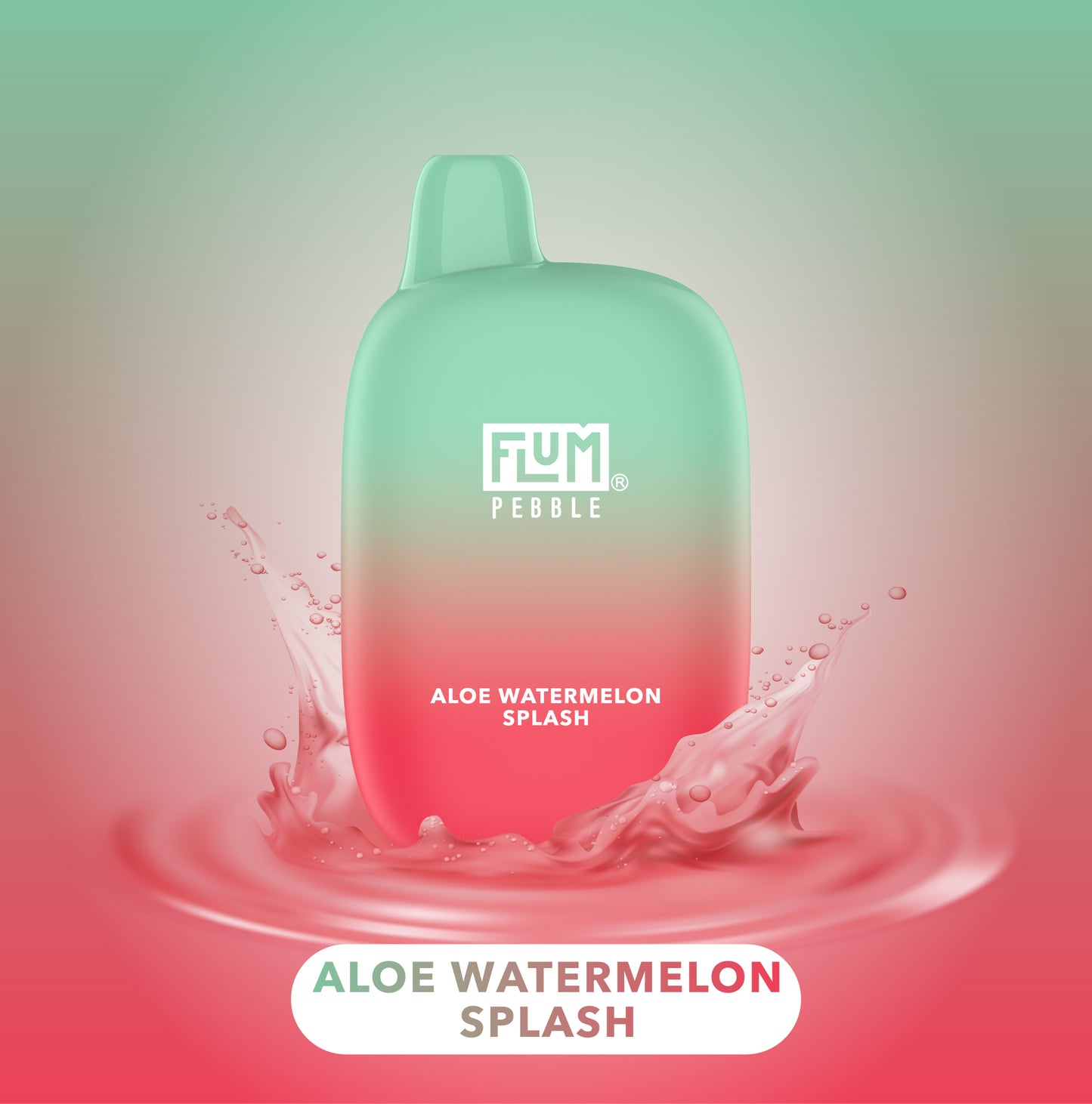 FLUM Pebble - Aloe Watermelon Splash