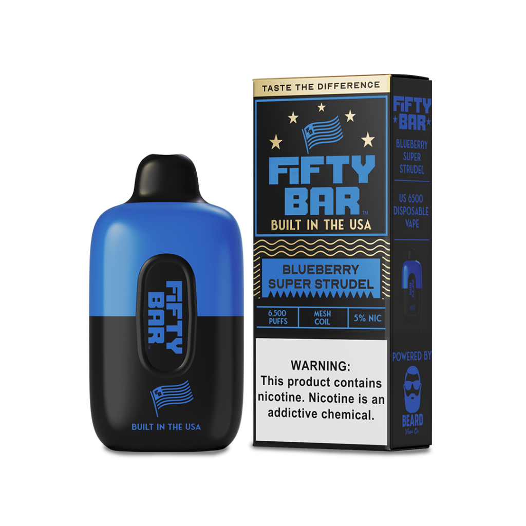 Fifty Bar - Blueberry Super Strudel