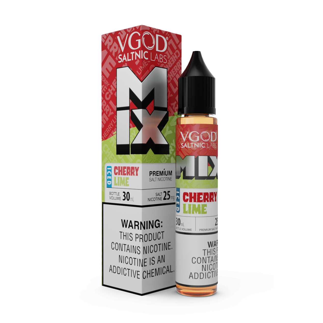 VGOD Salt Nic Iced Cherry Lime 30mL Price Point NY VGOD Salt Nic Iced Cherry Lime 30mL Price Point NY