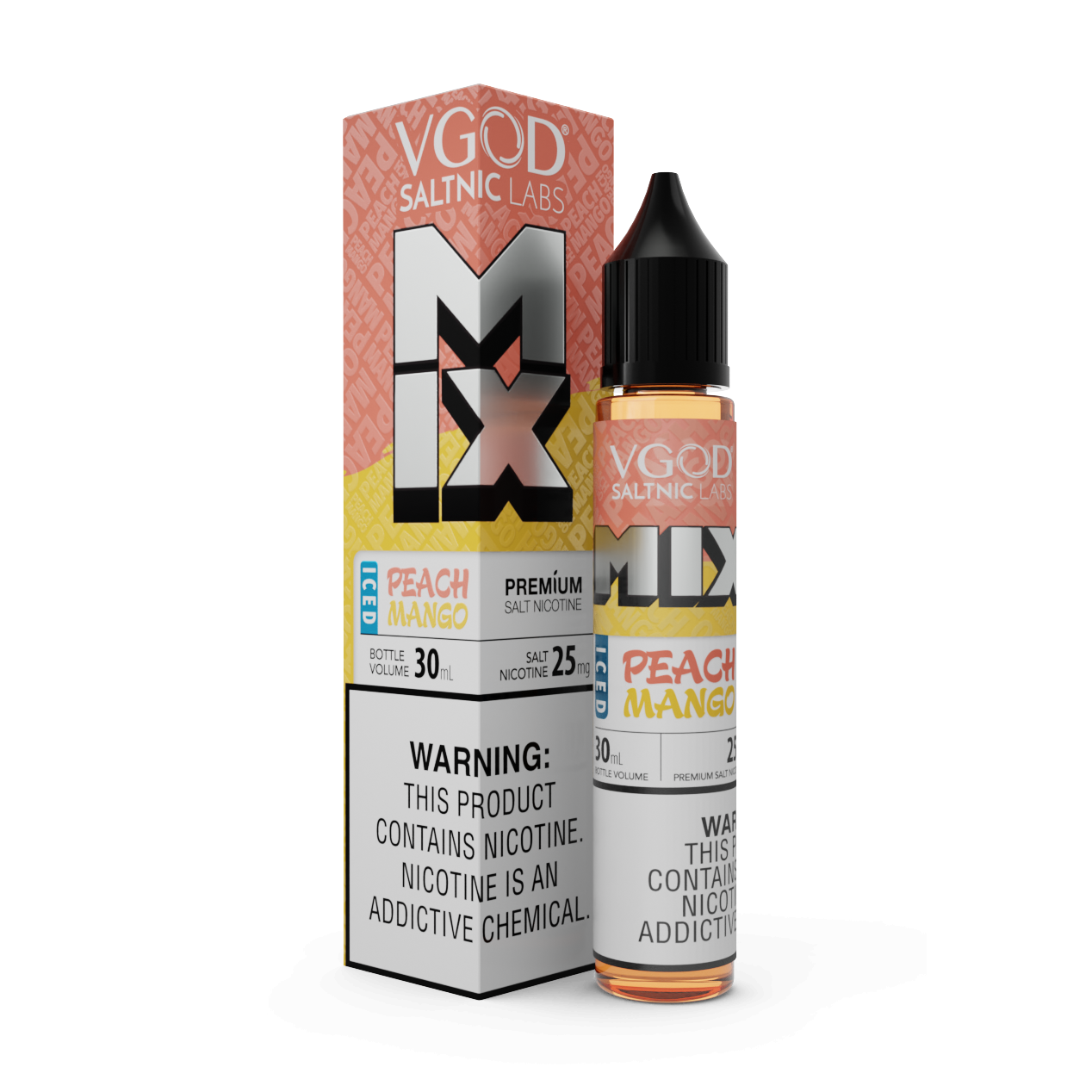 VGOD Salt Nic Iced Peach Mango 30mL