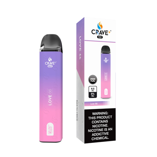 CRAVE MAX LOVE 66 DISPOSABLE | PRICE POINT NY
