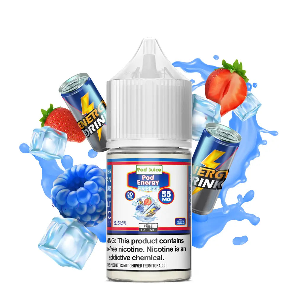 Pod Juice TFN Salt Nic - Pod Energy | 30ml - America's Vape Shop Price Point NY Pod Juice TFN Salt Nic - Pod Energy | 30ml - America's Vape Shop Price Point NY