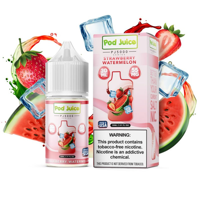 Pod Juice PJ5000 - Strawberry Watermelon | America's No.1 Vape Shop Price Point NY Pod Juice PJ5000 - Strawberry Watermelon | America's No.1 Vape Shop Price Point NY