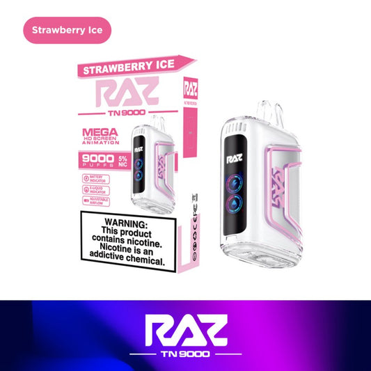 RAZ TN9000 - Strawberry Ice