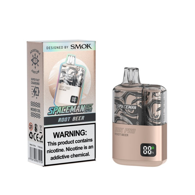 SPACEMAN 10k Pro Root Beer America's No.1 Vape Shop Price Point NY