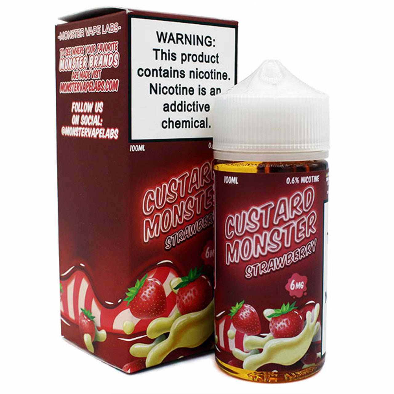 Strawberry By Custard Monster