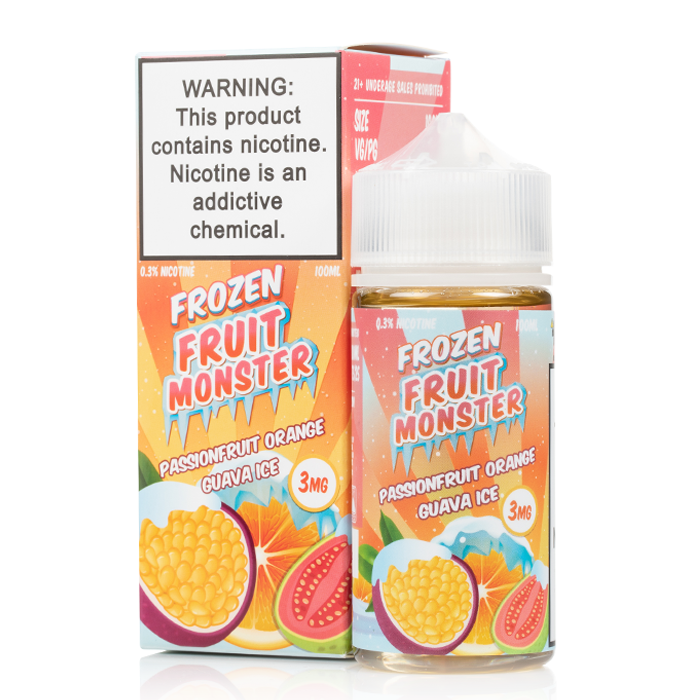 Passionfruit Orange Guava Ice By Frozen Fruit Monster - 100ml (TFN