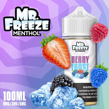 Mr. Freeze Freebase - Berry Frost 100ml | America's Favorite Vape Shop Price Point NY Mr. Freeze Freebase - Berry Frost 100ml | America's Favorite Vape Shop Price Point NY