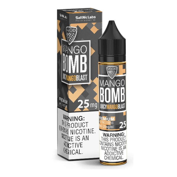 VGOD Salt Nic Mango Bomb 30mL Price Point NY VGOD Salt Nic Mango Bomb 30mL Price Point NY