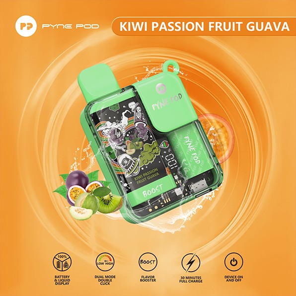 PYNE POD BOOST - Kiwi Passion Fruit Guava  America's No.1 Online Vape Shop  – Price Point NY