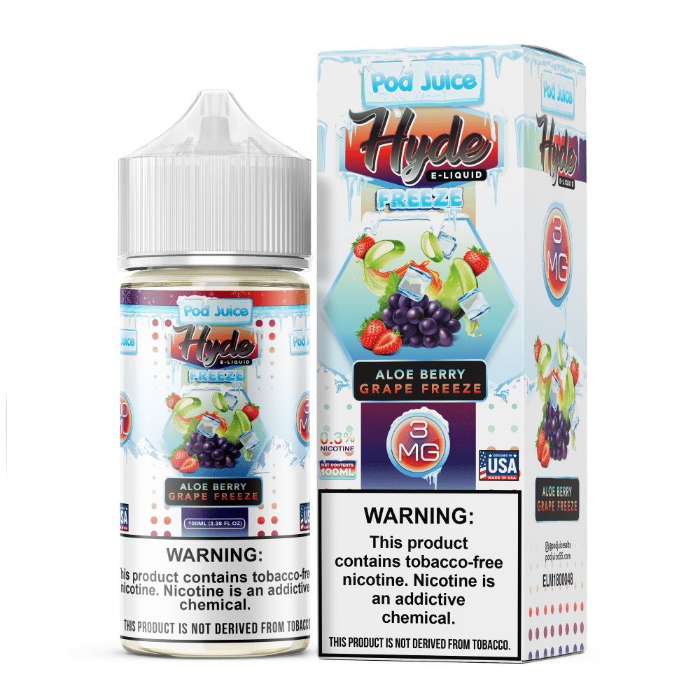 Pod Juice Freebase Nicotine - Aloe Berry Grape Freeze Price Point NY Pod Juice Freebase Nicotine - Aloe Berry Grape Freeze Price Point NY