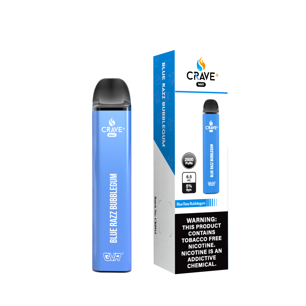 CRAVE MAX BLUE RAZZ BUBBLEGUM | PRICE POINT NY