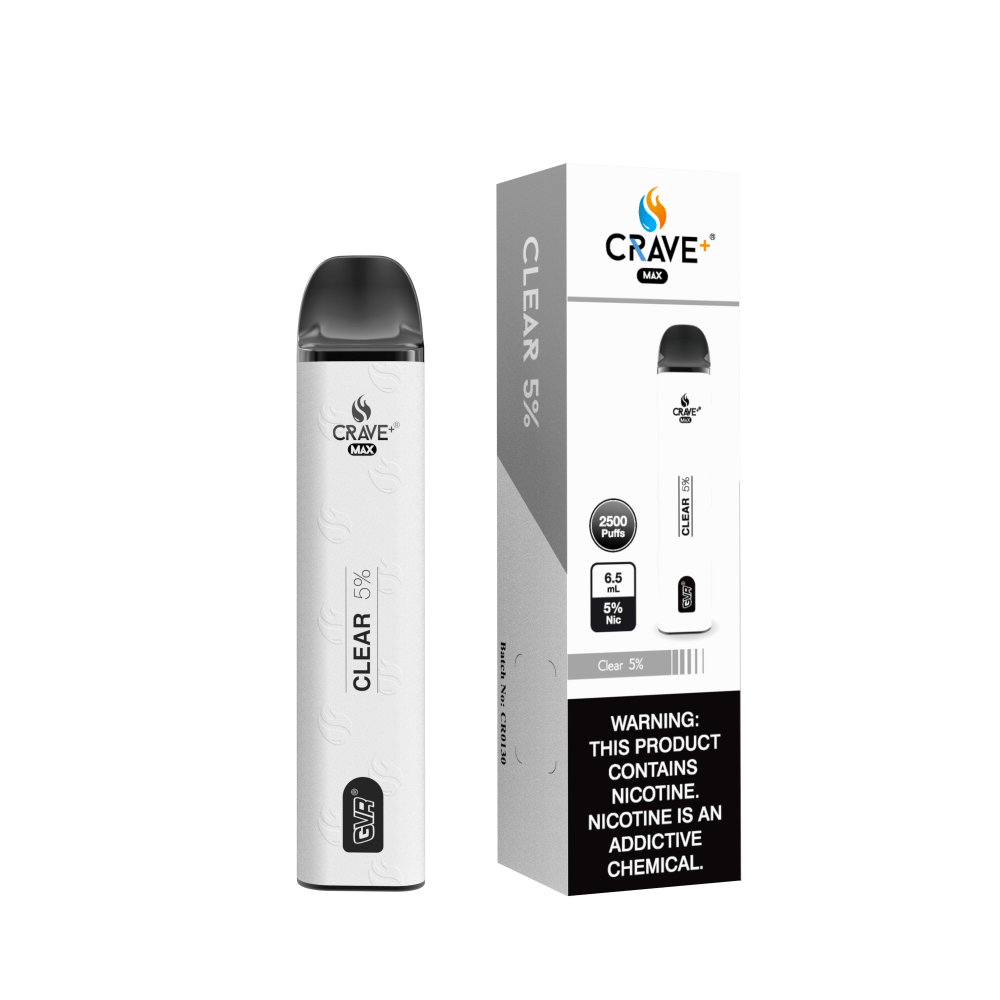 Crave Max 2500 - Clear 5%