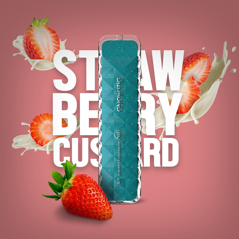 AIR BAR DIAMOND STRAWBERRY CUSTARD | PRICE POINT NY
