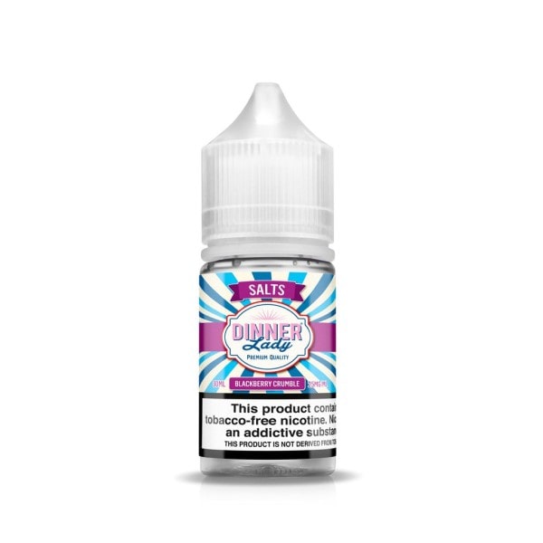 Dinner Lady TFN Salt Nicotine - Blackberry Crumble | 30mL