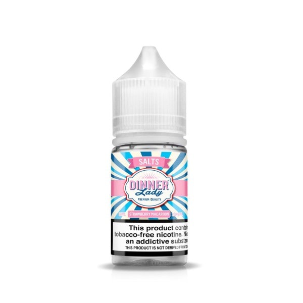 Dinner Lady TFN Salt Nicotine - Strawberry Macaroon | 30mL