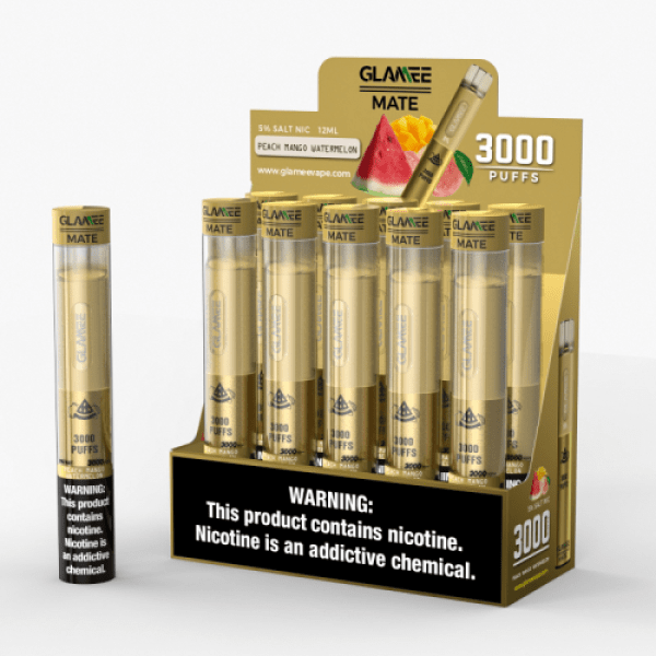Glamee Mate Disposable Device - Peach Mango Watermelon
