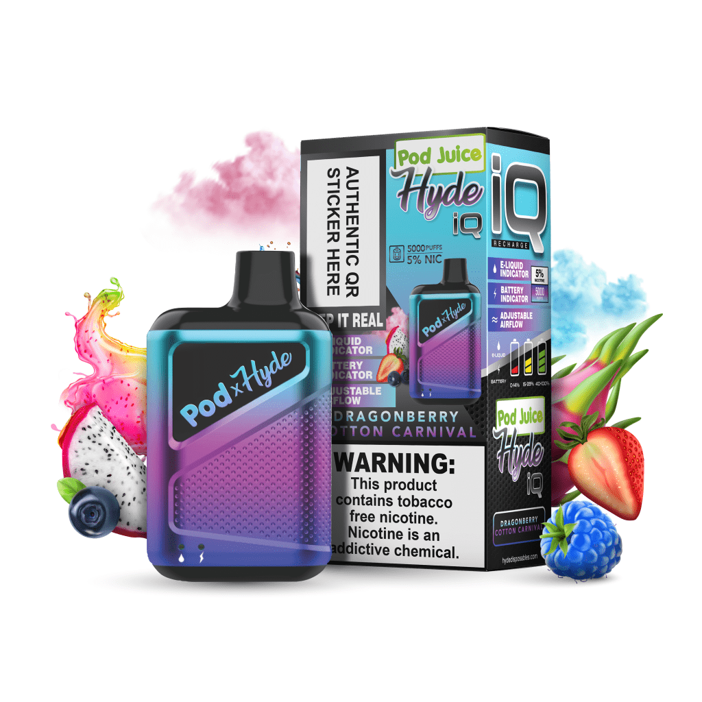 Pod Juice x Hyde IQ - Dragonberry Cotton Clouds @ America's No.1 Vape Shop Price Point NY Pod Juice x Hyde IQ - Dragonberry Cotton Clouds @ America's No.1 Vape Shop Price Point NY