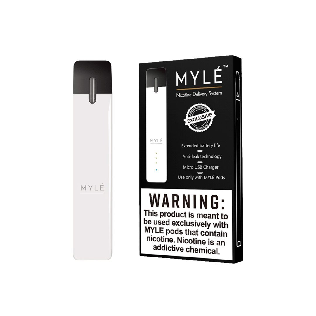 MYLE Device - Elite White | MYLE | Price Point NY MYLE Device - Elite White | MYLE | Price Point NY