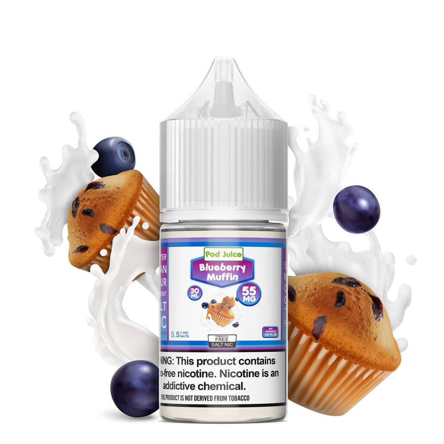 Pod Juice TFN Salt Nic - Blueberry Muffin | 30ml