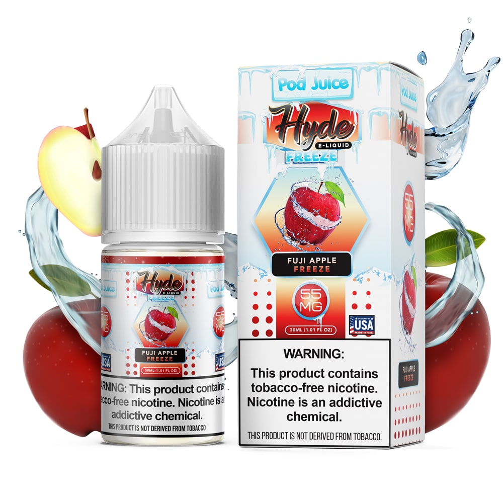 Pod Juice x Hyde TFN Salt Nic - Fuji Apple Frz | America's Vape Shop Price Point NY Pod Juice x Hyde TFN Salt Nic - Fuji Apple Frz | America's Vape Shop Price Point NY