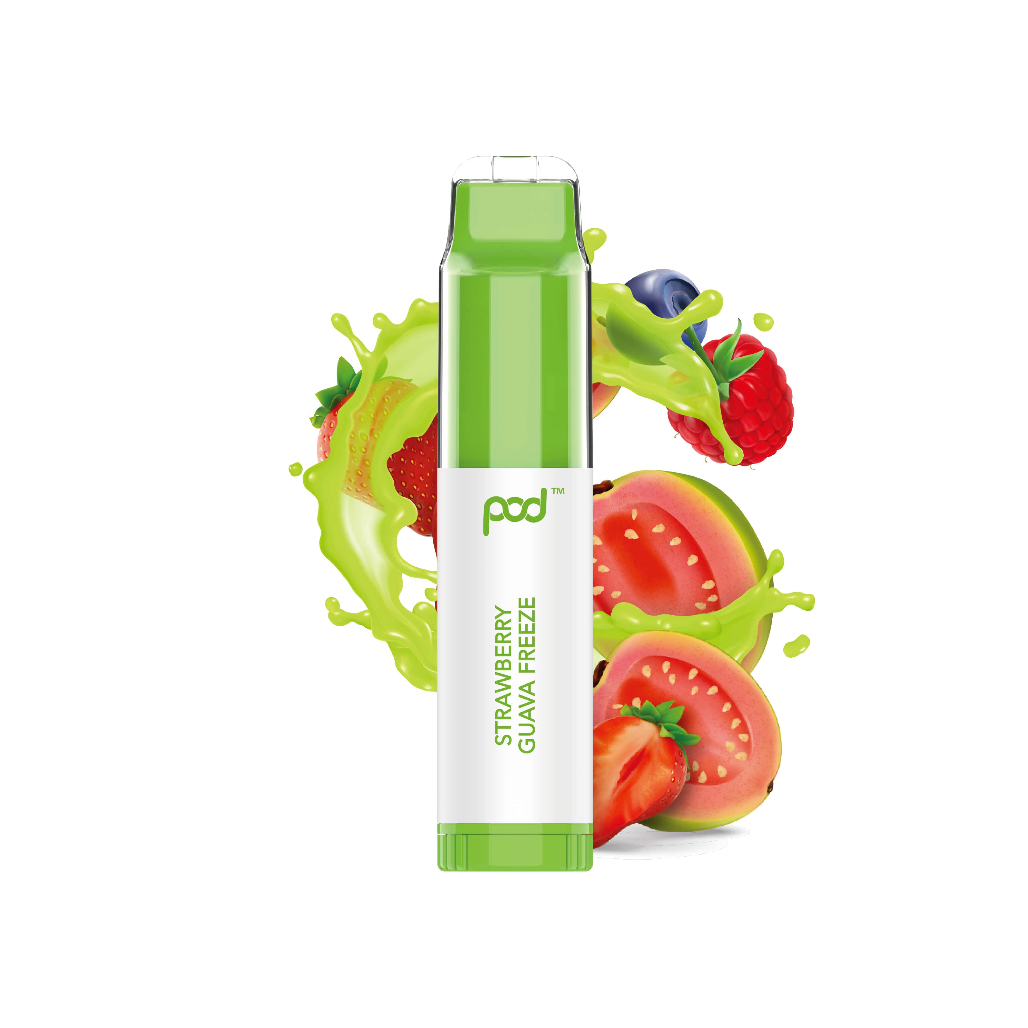 Pod Mesh Nano 1000 - Strawberry Guava Freeze | America's Vape Shop Price Point NY Pod Mesh Nano 1000 - Strawberry Guava Freeze | America's Vape Shop Price Point NY