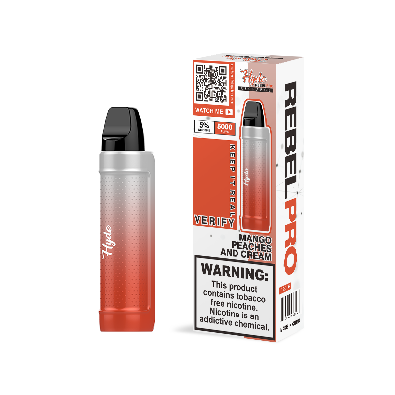 HYDE REBEL PRO 5000 PUFFS - MANGO PEACHES & CREAM | PRICE POINT NY