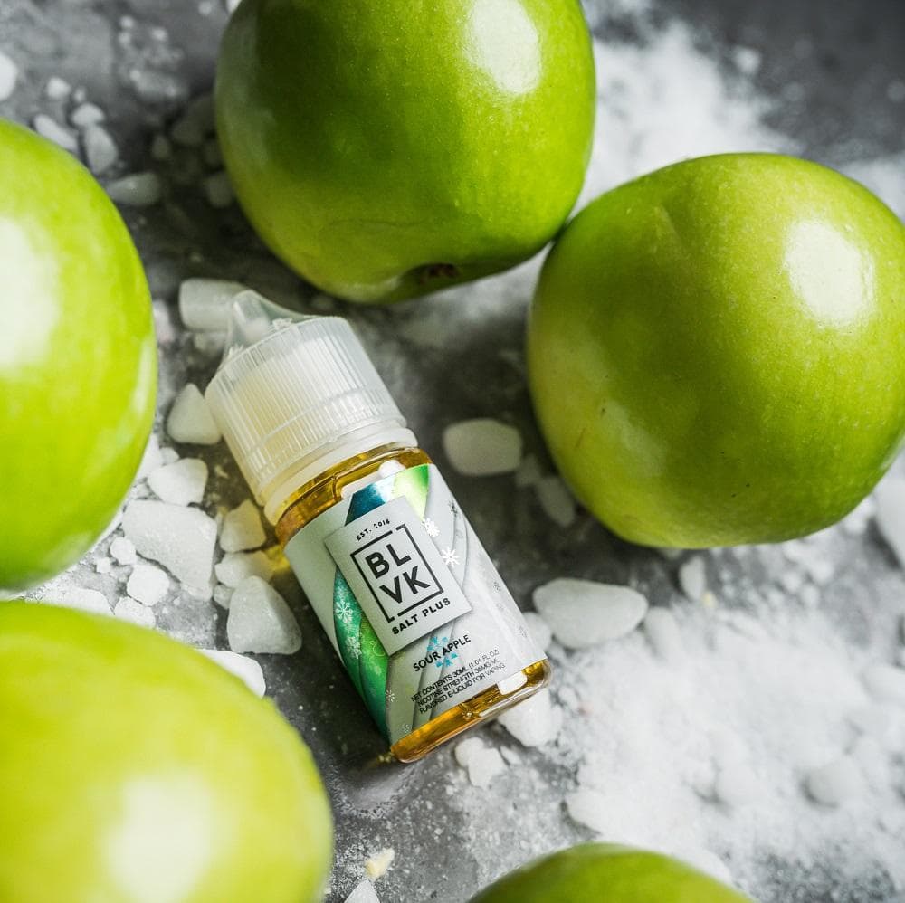BLVK SALT PLUS | Sour Apple Ice
