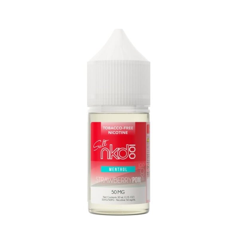 NAKED 100 TFN SALT NICOTINE BOTTLE STRAWBERRY POM | PRICE POINT NY