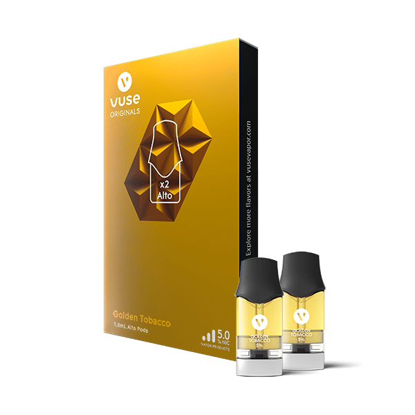 VUSE Alto Golden Tobacco Flavor Pack Price Point NY VUSE Alto Golden Tobacco Flavor Pack Price Point NY