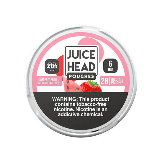 Juice Head Pouches - Watermelon Strawberry Mint 6mg