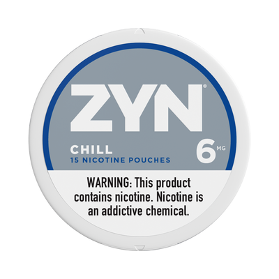 ZYN Chill 6mg - Tobacco Free Pouches