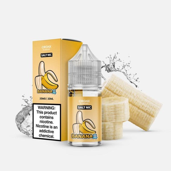 ORGNX Banana Ice - Salt Nic | 30mL Price Point NY ORGNX Banana Ice - Salt Nic | 30mL Price Point NY