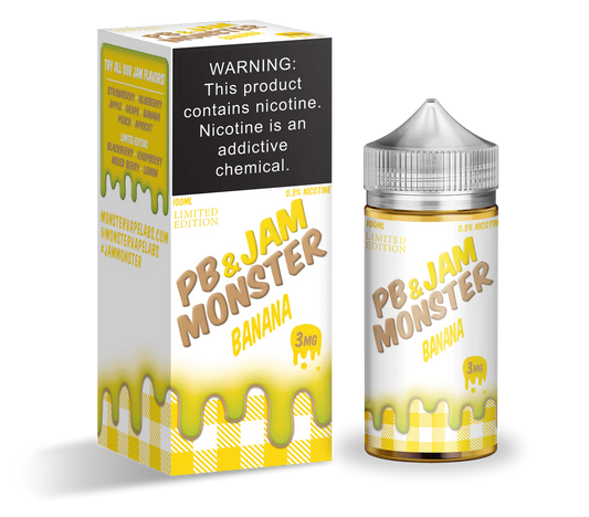 PB & Jam Monster Banana By Jam Monster - 100ml (TFN)