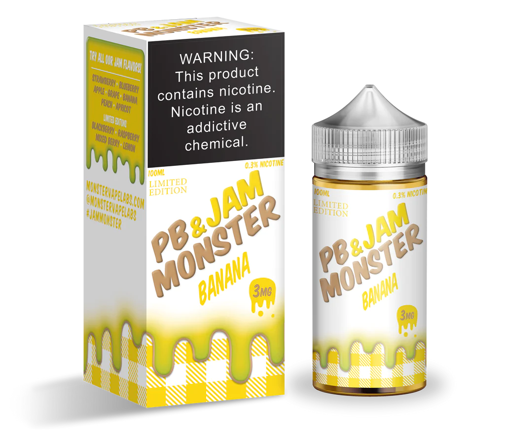 PB & Jam Monster Banana By Jam Monster - 100ml (TFN)