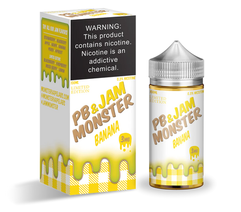 PB & Jam Monster Banana By Jam Monster - 100ml (TFN)