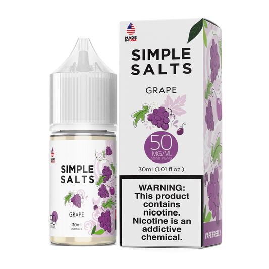 Simple Salts Nicotine Liquid - Grape | 30mL