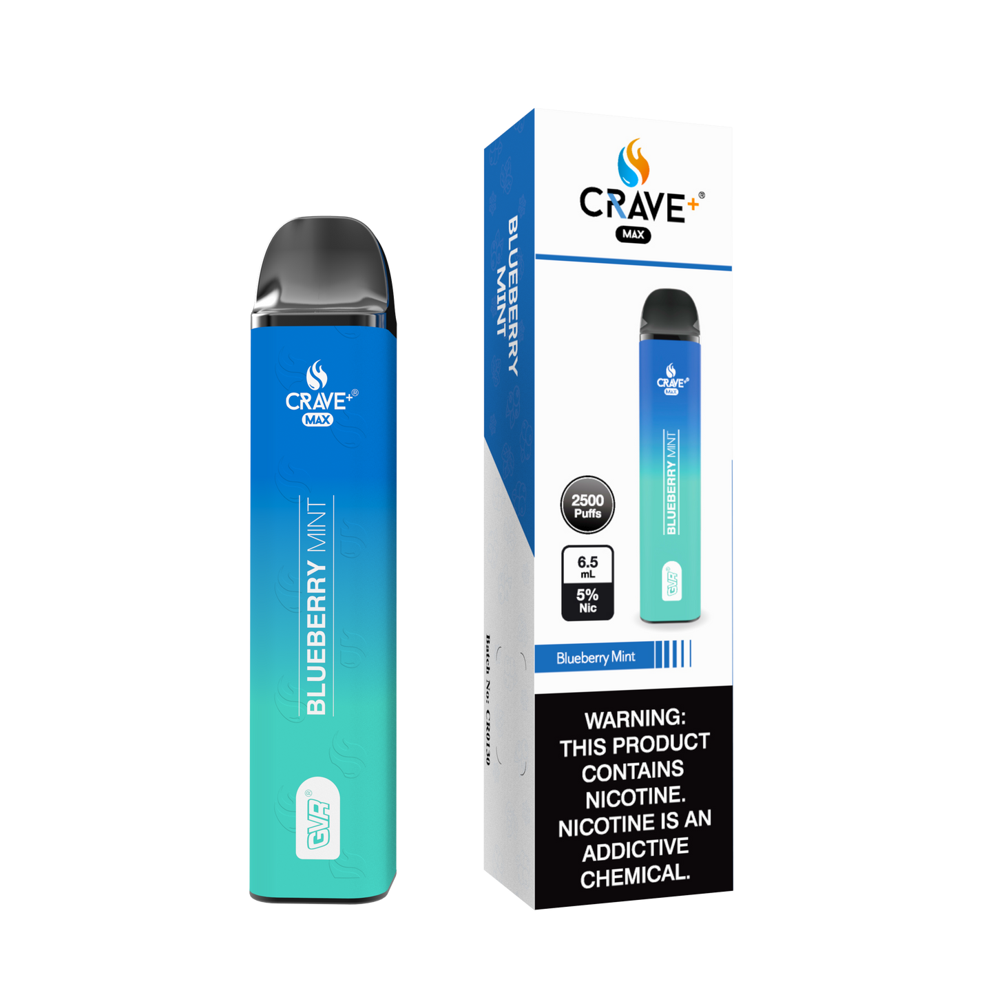 Crave Max 2500 - Blueberry Mint