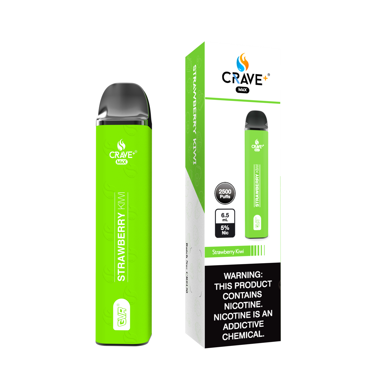 CRAVE Max Strawberry Kiwi Crave On America's No.1 Online Vape