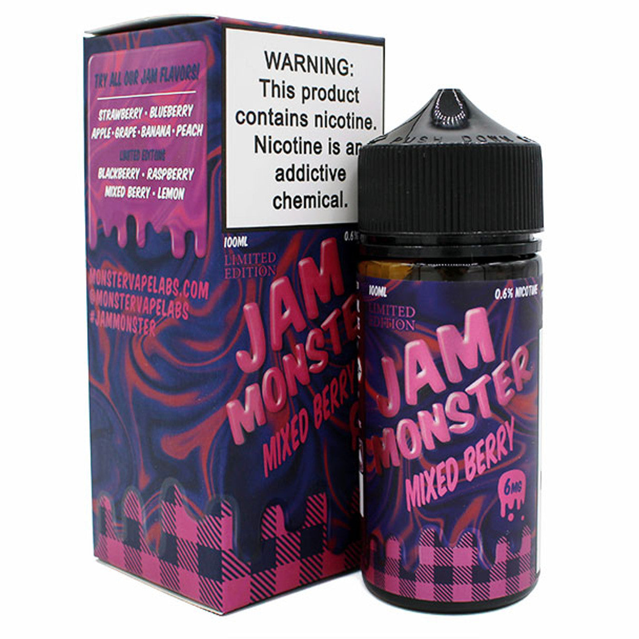 Mixed Berry By Jam Monster - 100ml (TFN)