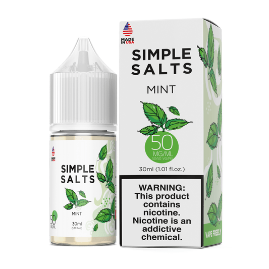 Simple Salts Nicotine Liquid - Mint | 30mL