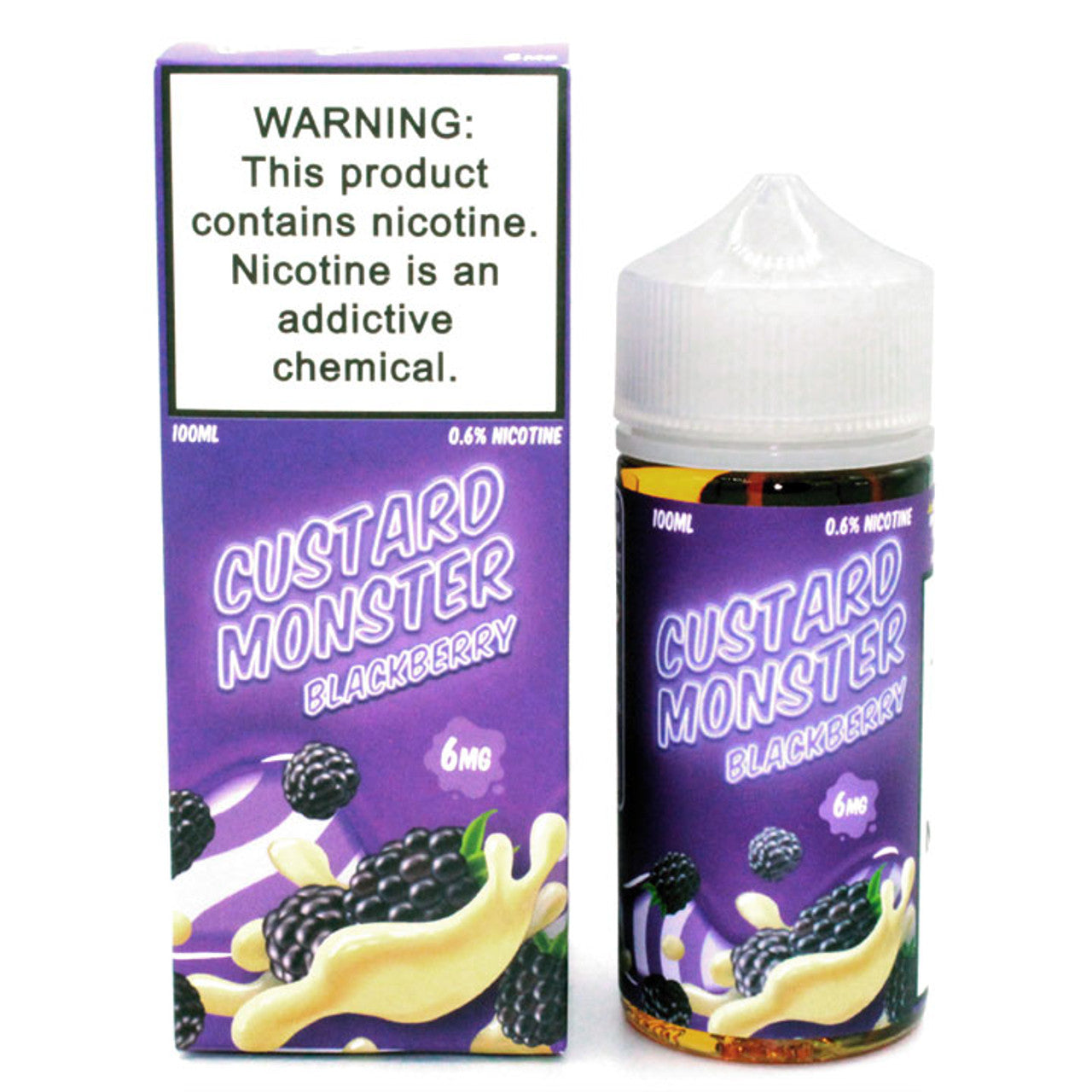 Blackberry By Custard Monster - 100ml (TFN)