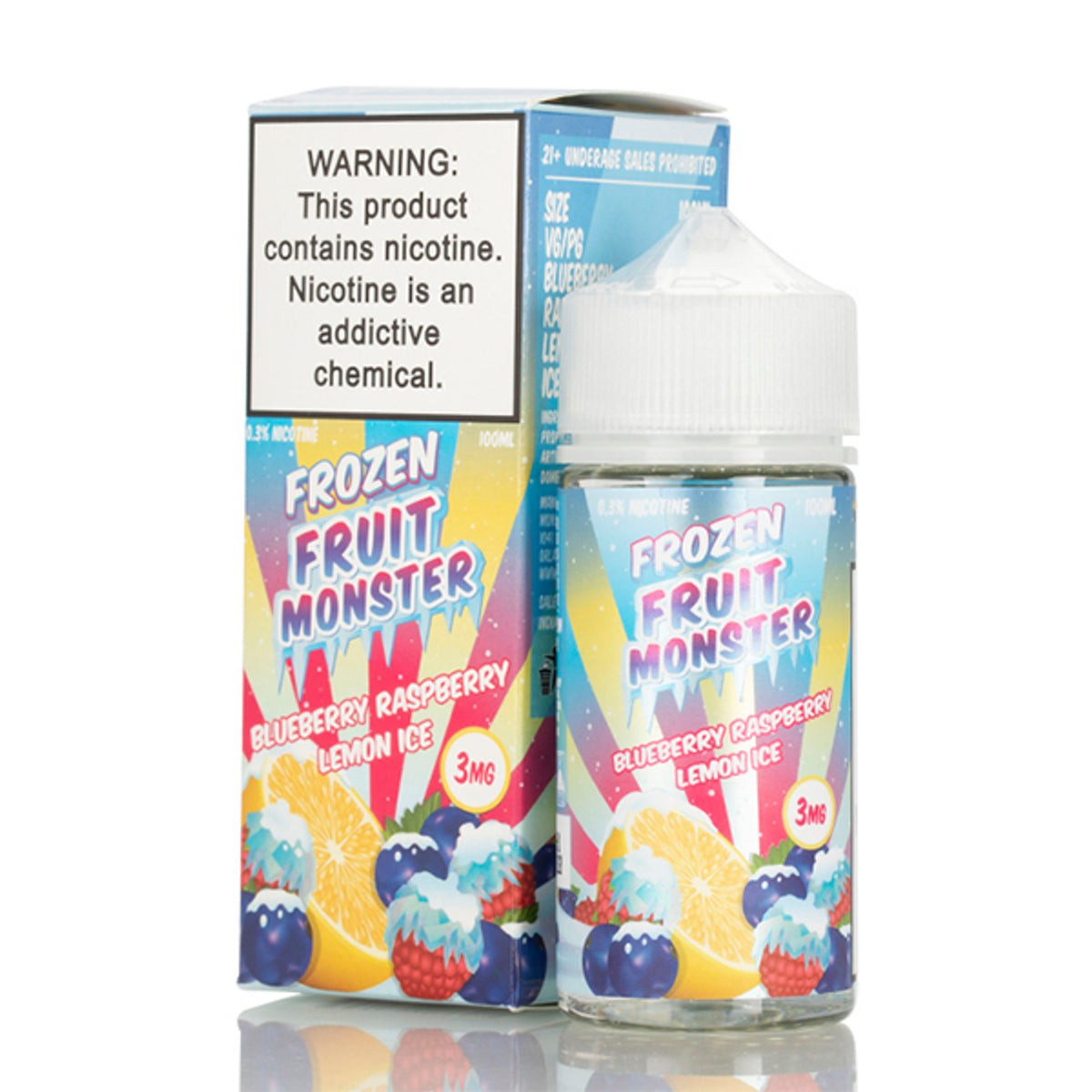 Frozen Fruit Monster Blueberry Raspberry Lemon Ice 100ml – Taberna Del Frozen Fruit Monster Blueberry Raspberry Lemon Ice 100ml – Taberna Del