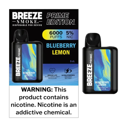 Breeze Prime - Blueberry Lemon