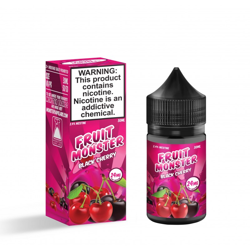 Black Cherry By Fruit Monster - Salt Nicotine - 30ml (TFN)