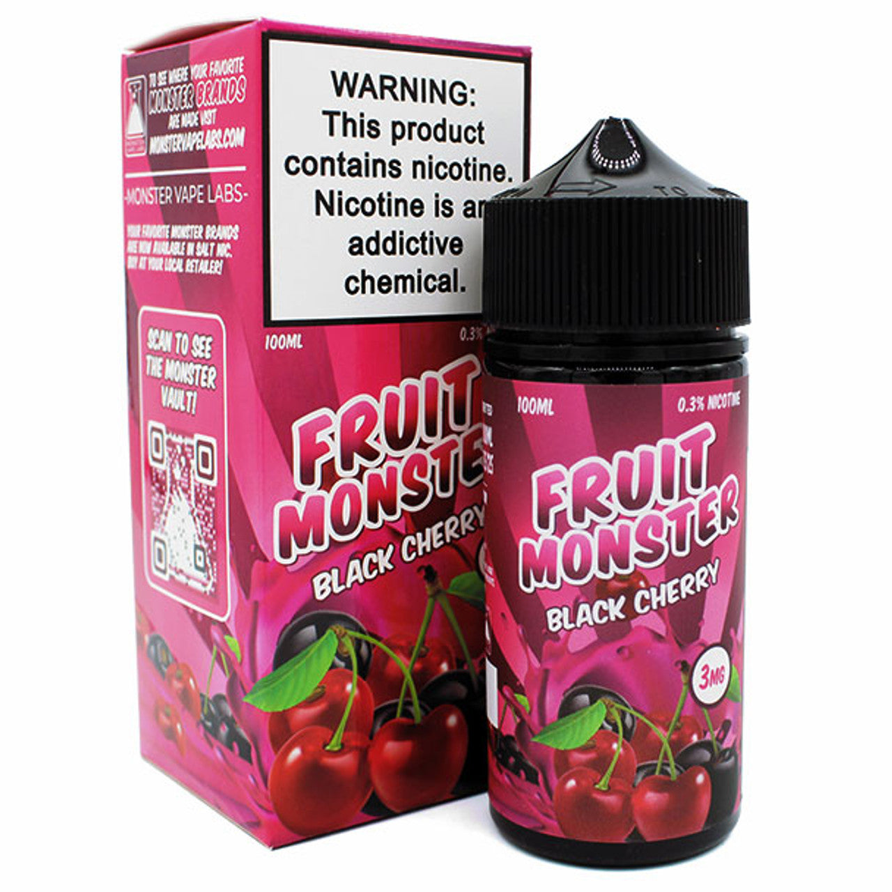 Black Cherry By Fruit Monster - 100ml (TFN)
