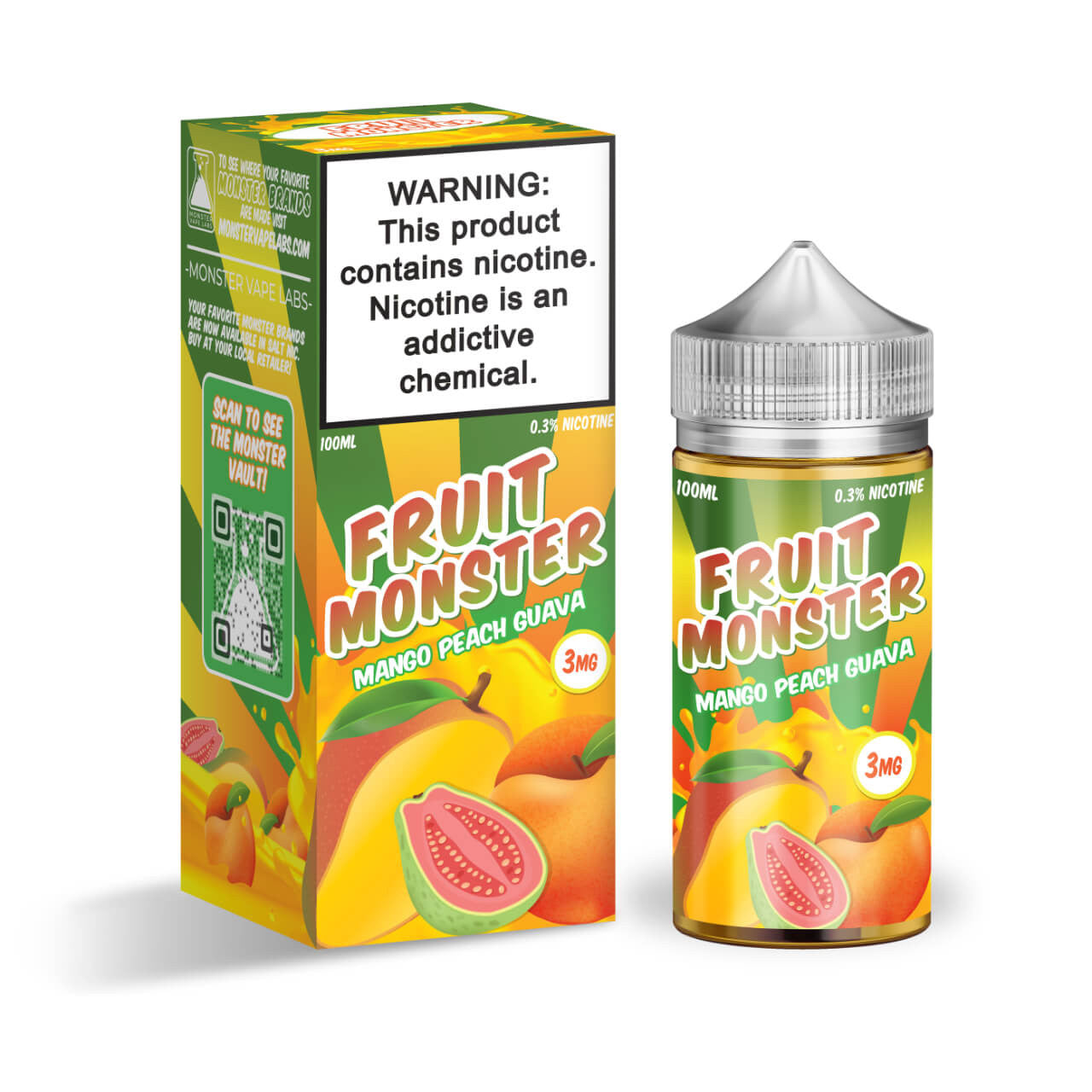 Mango Peach Guava By Fruit Monster - 100ml (TFN)