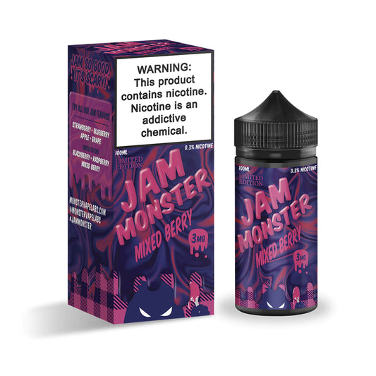 Mixed Berry By Jam Monster - 100ml (TFN)