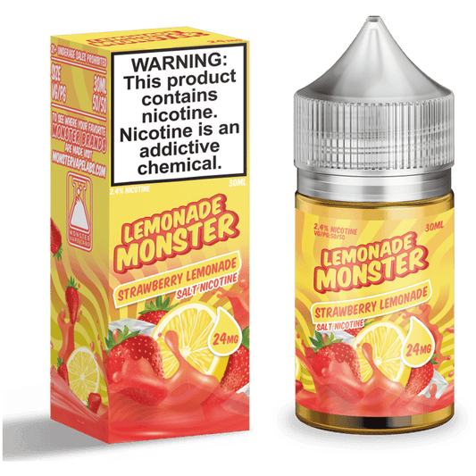 Strawberry Lemonade By Lemonade Monster - Salt Nicotine - 30ml (TFN)